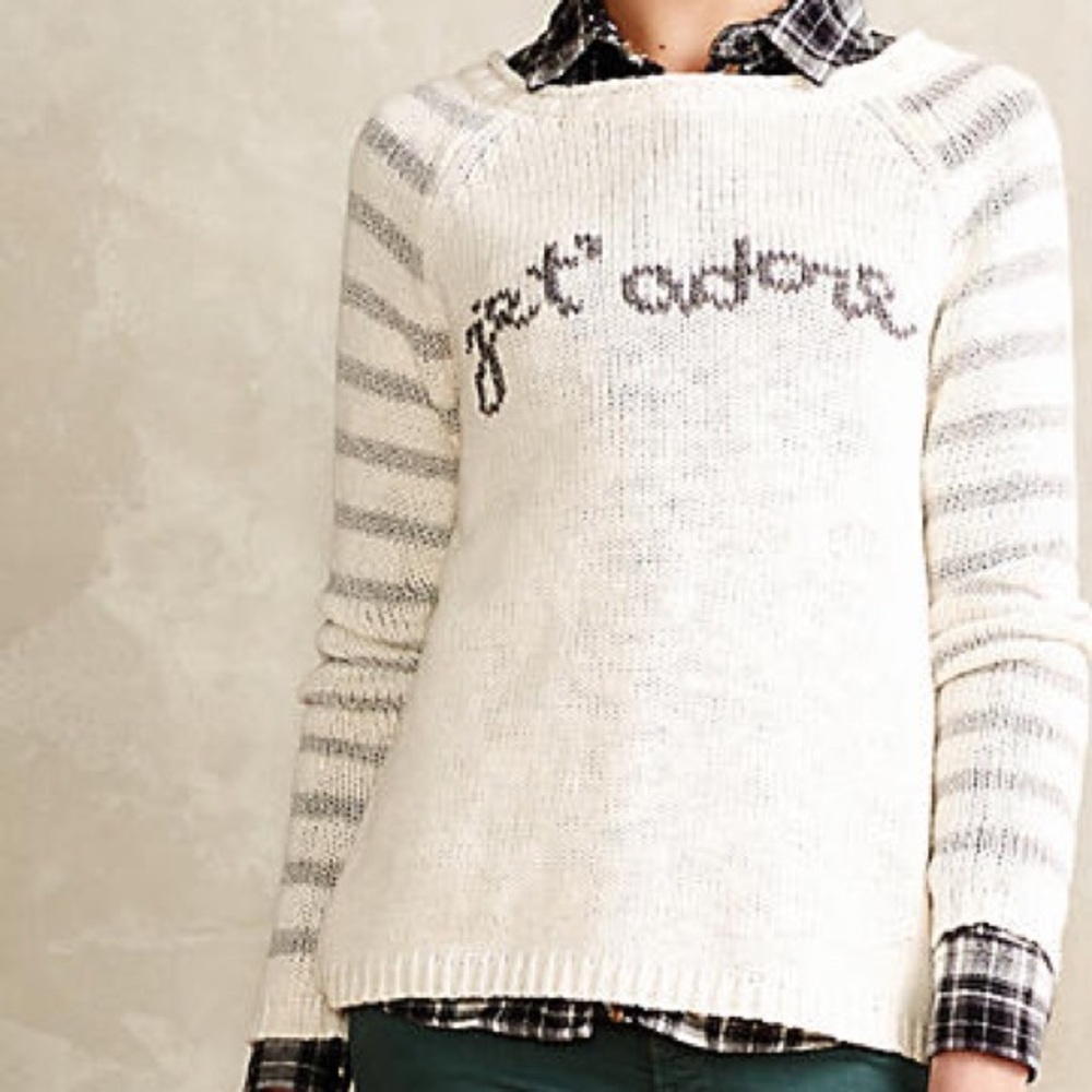 Anthropologie moth collection get adore sweater - Picture 2 of 7